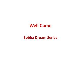 Sobha Dream Series