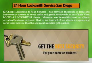 24 Hour Locksmith San Diego