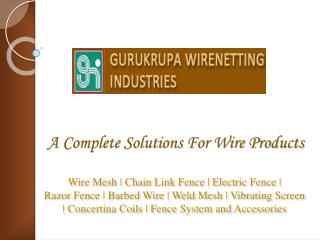 Razor Fence Manufacturers| Razor Wire Fence Suppliers India