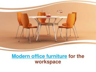 Modular Office Furniture for Workspace