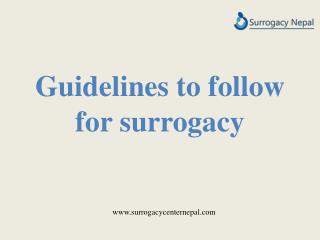 surrogacy center nepal