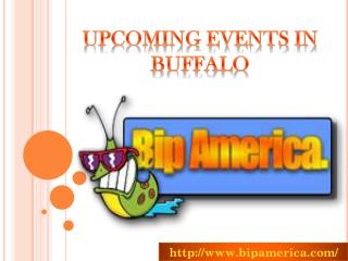 Upcoming Events In Buffalo