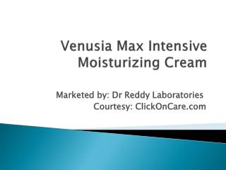Venusia max intensive moisturizing cream online in India