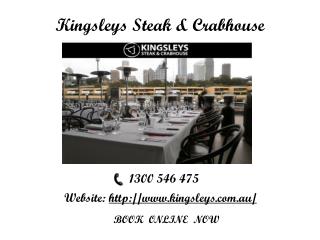 Fresh Meat and Delicious Seafood with kingsleys