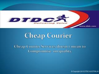 Cheap Courier
