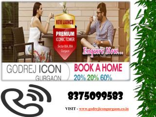 Godrej Icon Floor Plan - 2.5/3/4 BHK Appt 8375099583