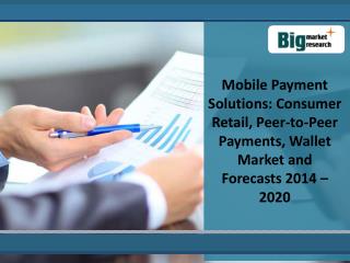 The Analysis Of Mobile Payment Solutions Market 2020