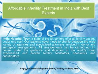 Affordable Infertility Treatment in India with Best Experts