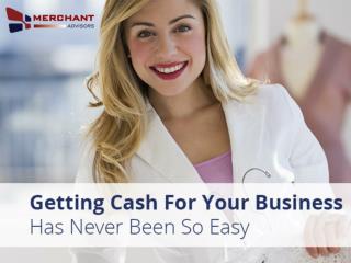 Business Cash Advance from Merchant Advisors