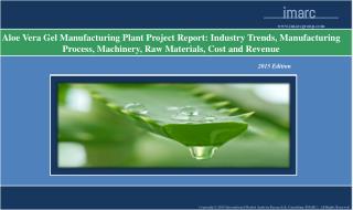 Aloe Vera Gel Manufacturing Plant | Market Trends, Cost