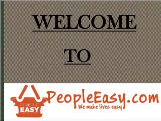 Online Shopping of Personal Care Products with PeopleEasy.com