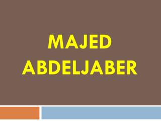 Majed Abdeljaber - American Immigration Law Center