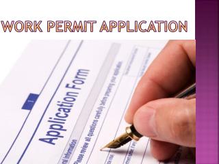 Work Permit Application in Canada Immigration