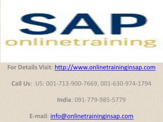SAP FSCM Training Course Online and Placement