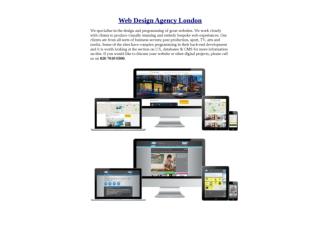 Digital Design Agency London