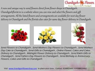 Send Mothers Day Flowers to Chandigarh