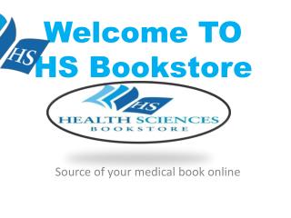 HSbookstore - Source of your Medical Book Online