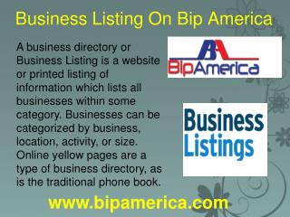 Free Online Business Listing