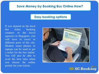 Save Money by Booking Bus Online.How?