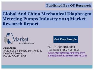 Global and China Mechanical Diaphragm Metering Pumps Industr