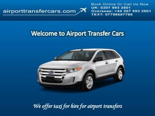 Airport Transfer Cars