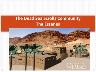 The Dead Sea Scrolls Community The Essenes