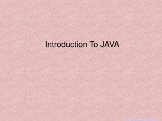 MyAssignmenthelp.Net : Learn Java At Your Tips