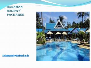 Andaman holiday packages