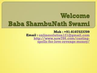 Online Love Vashikaran Baba Ji 91-8107523709
