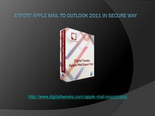 An error-free solution to export Mac Mail