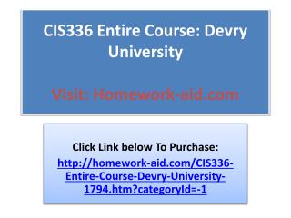 CIS339 iLab 7 - Object-Oriented Application Coding