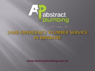 24hr Emergency Plumber Service in Brisbane