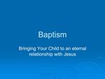 Baptism