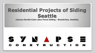 Synapse Construction - Seattle Residential Siding Project (J