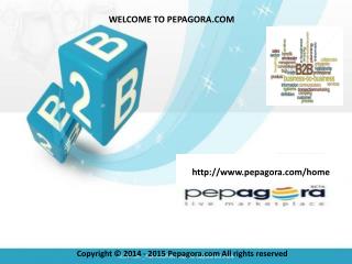 Pepagora.com is an online b2b portals at business Directory