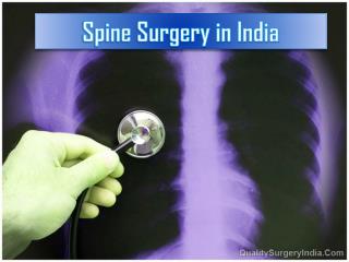 Best Spine Surgery in India Offered by Wecare India