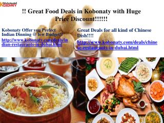 Great Food Deals