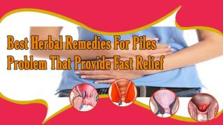 Best Herbal Remedies For Piles Problem That Provide Fast