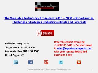 2030 Ecosystem Wearable Technology Market Research Report