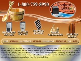 Electric sauna heaters