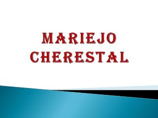 Mariejo Cherestal - Clothing Fashion Designer