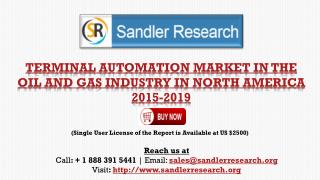 Terminal Automation Market in North America 2015-2019