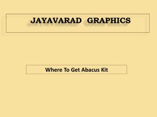 Where to get abacus kit