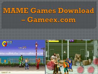 MAME Games Download – Gameex.com