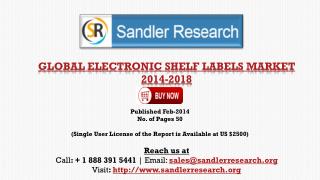 Global Electronic Shelf Labels Market Growth Drivers Analysi