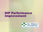 SIP Performance Improvement