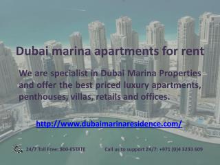 Dubai Marina Properties - dubaimarinaresidence.com