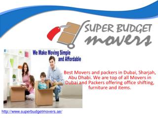 Best movers in Abu Dhabi