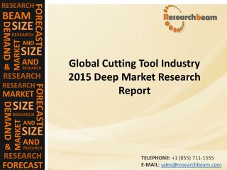 Global Cutting Tool Industry 2015 Deep