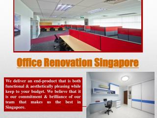 Office Renovation Singapore